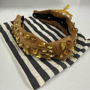 SOLD Lele Sadoughi OG November Birthstone Knotted Headband